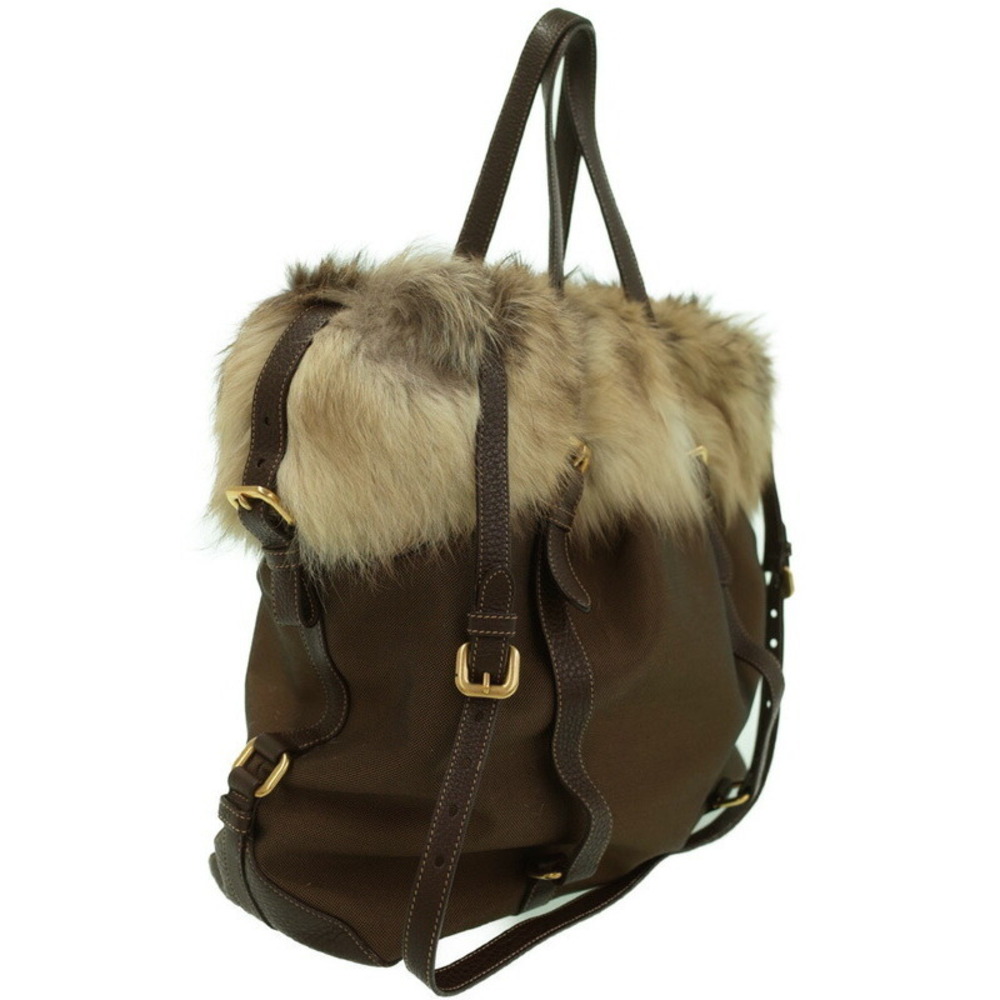 Prada Fur Tote Bag - Picture 2 of 9